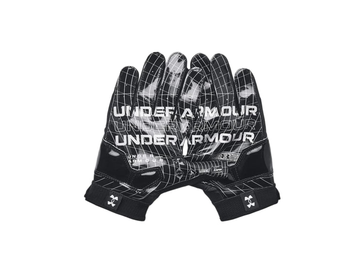 Under Armour Senior Combat Lineman Football Gloves Black