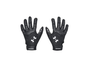 Under Armour Senior Combat Lineman Football Gloves Black