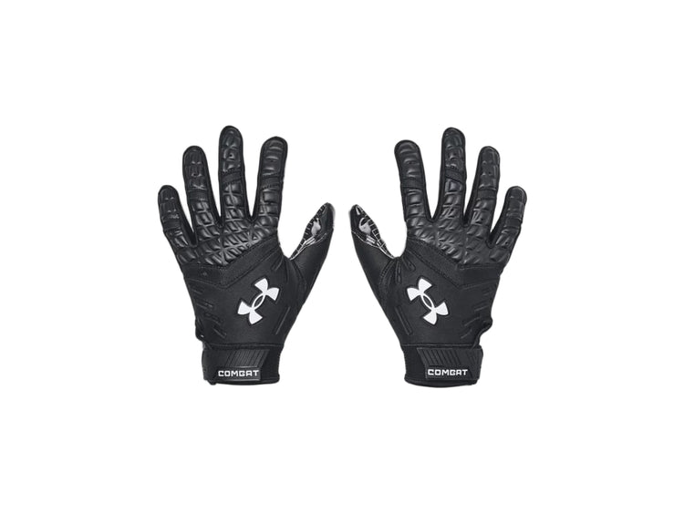 Under Armour Senior Combat Lineman Football Gloves Black