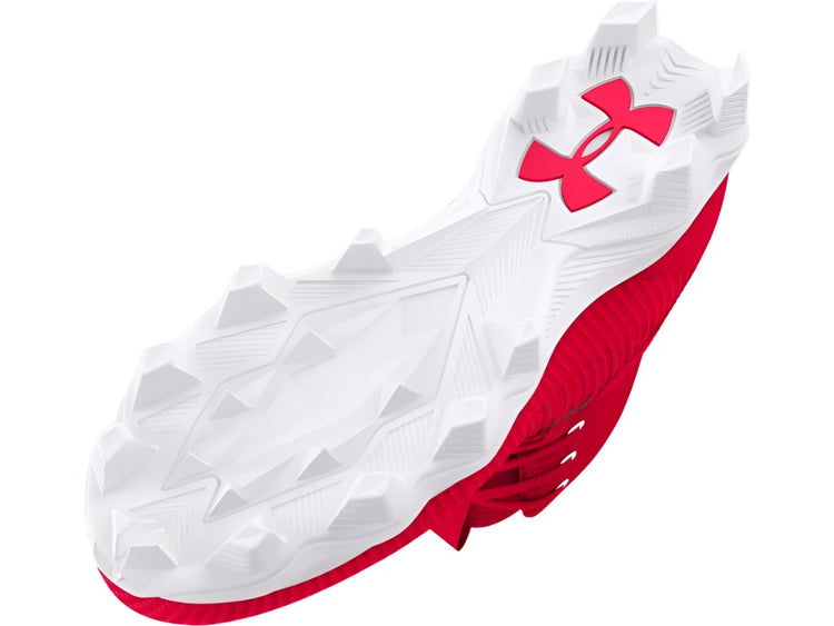 Under Armour Senior Highlight 2 3027300-600 RM Football Cleats Red/White