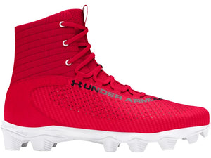 Under Armour Senior Highlight 2 3027300-600 RM Football Cleats Red/White