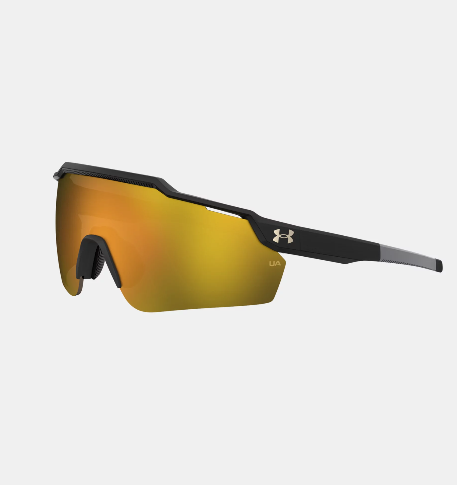 Under Armour Senior Level Up Sunglasses Black Gold