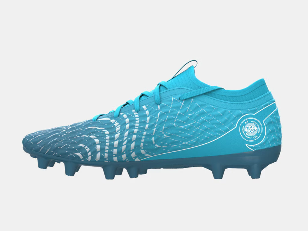 Under Armour Senior Magnetico Select 5 FG Soccer Cleats blue/white