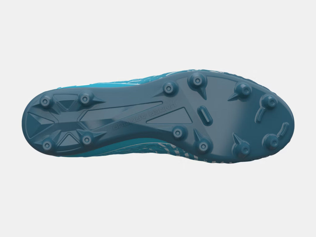 Under Armour Senior Magnetico Select 5 FG Soccer Cleats blue/white