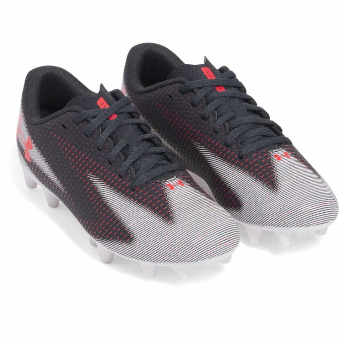 Under Armour Senior Shadow Select 3 FG Soccer Cleats grey white red