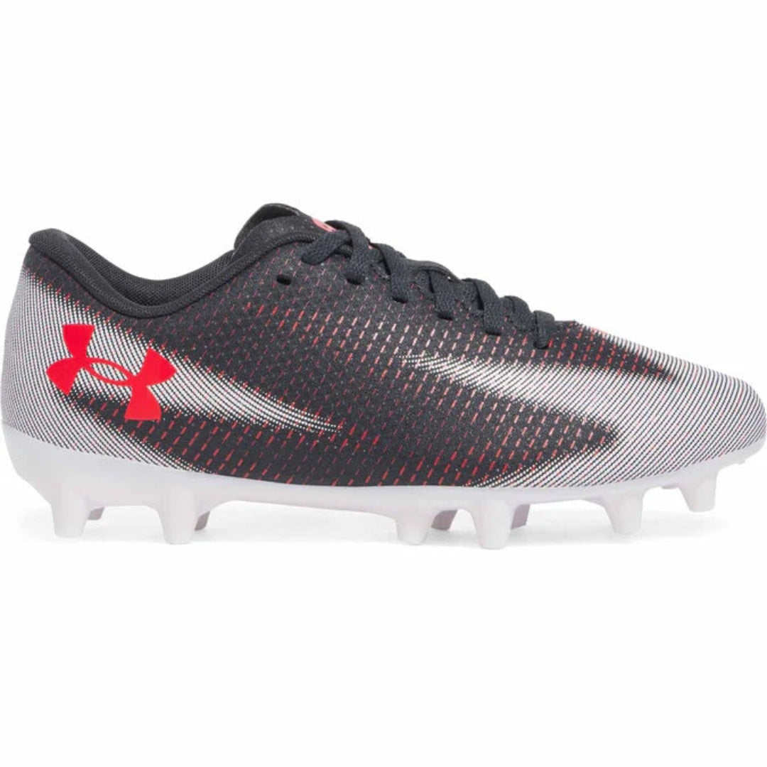Under Armour Senior Shadow Select 3 FG Soccer Cleats grey white red