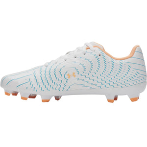 Under Armour Senior Shadow Select 4 FG Soccer Cleats white/blue