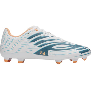 Under Armour Senior Shadow Select 4 FG Soccer Cleats white/blue