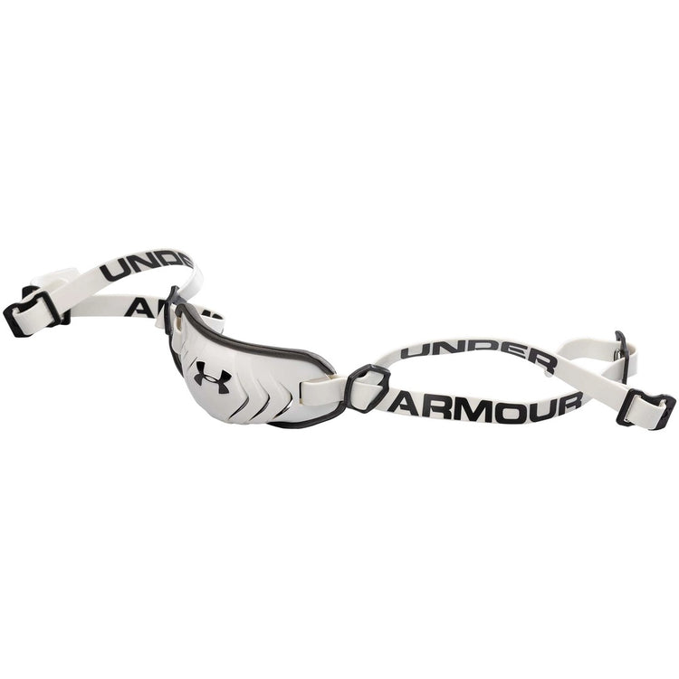 Under Armour Senior Spotlight Chin Strap white