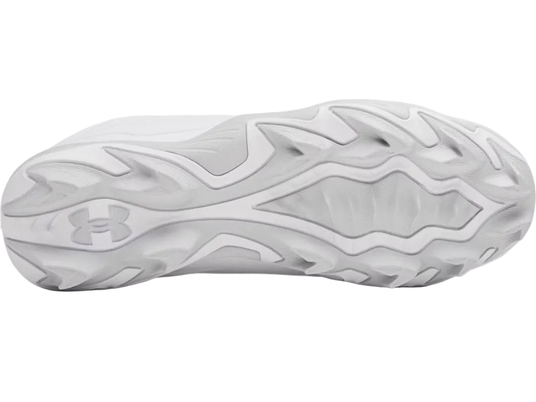 Under Armour Women's Glyde Sola RM Rubber Softball Cleats white