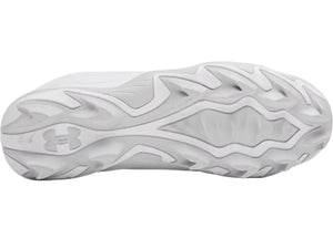 Under Armour Women's Glyde Sola RM Rubber Softball Cleats white