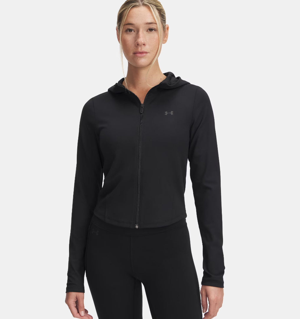 Under Armour Women's Motion Hooded Jacket Black