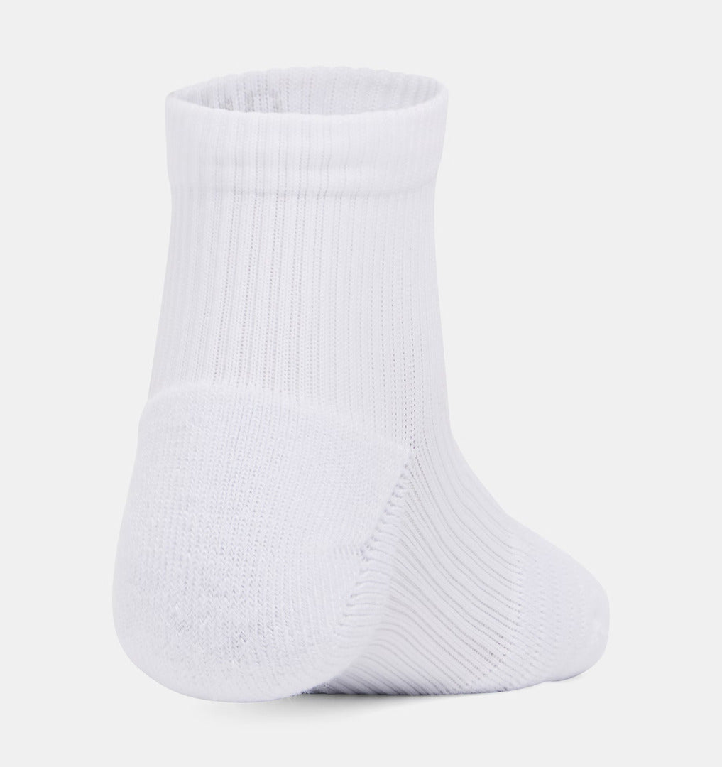 Under Armour Women's Play Up Quarter Sock 3-Pack white