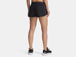 Under Armour Women's Tech Play Up Shorts silica green black castlerock grey
