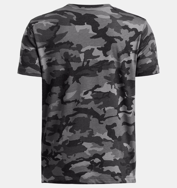 Under Armour Youth AOP Camo T-Shirt Titan Grey Yellow