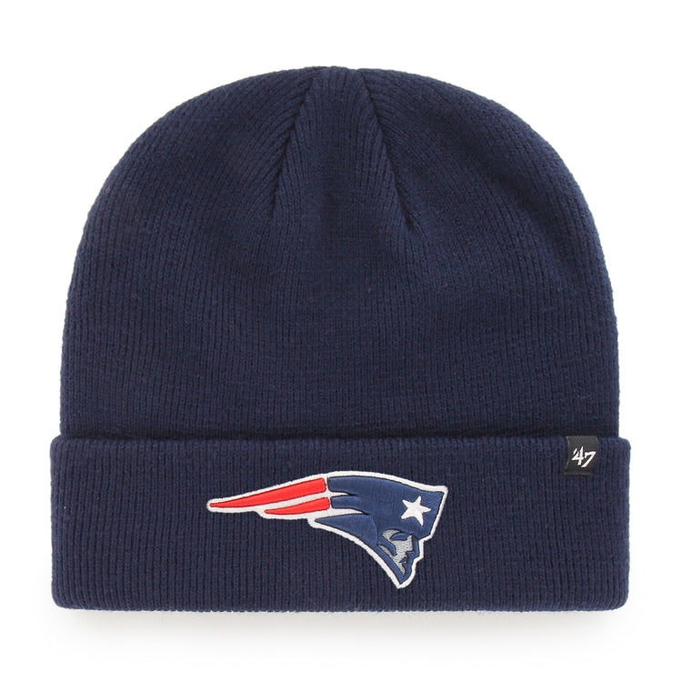 '47 Brand Men's NFL New England Patriots Raised Cuffed Knit Toque