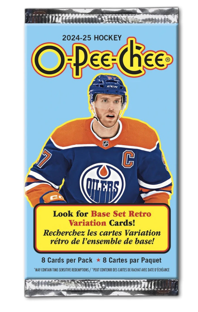 Upper Deck NHL O-Pee-Chee Hockey Cards 2024-25