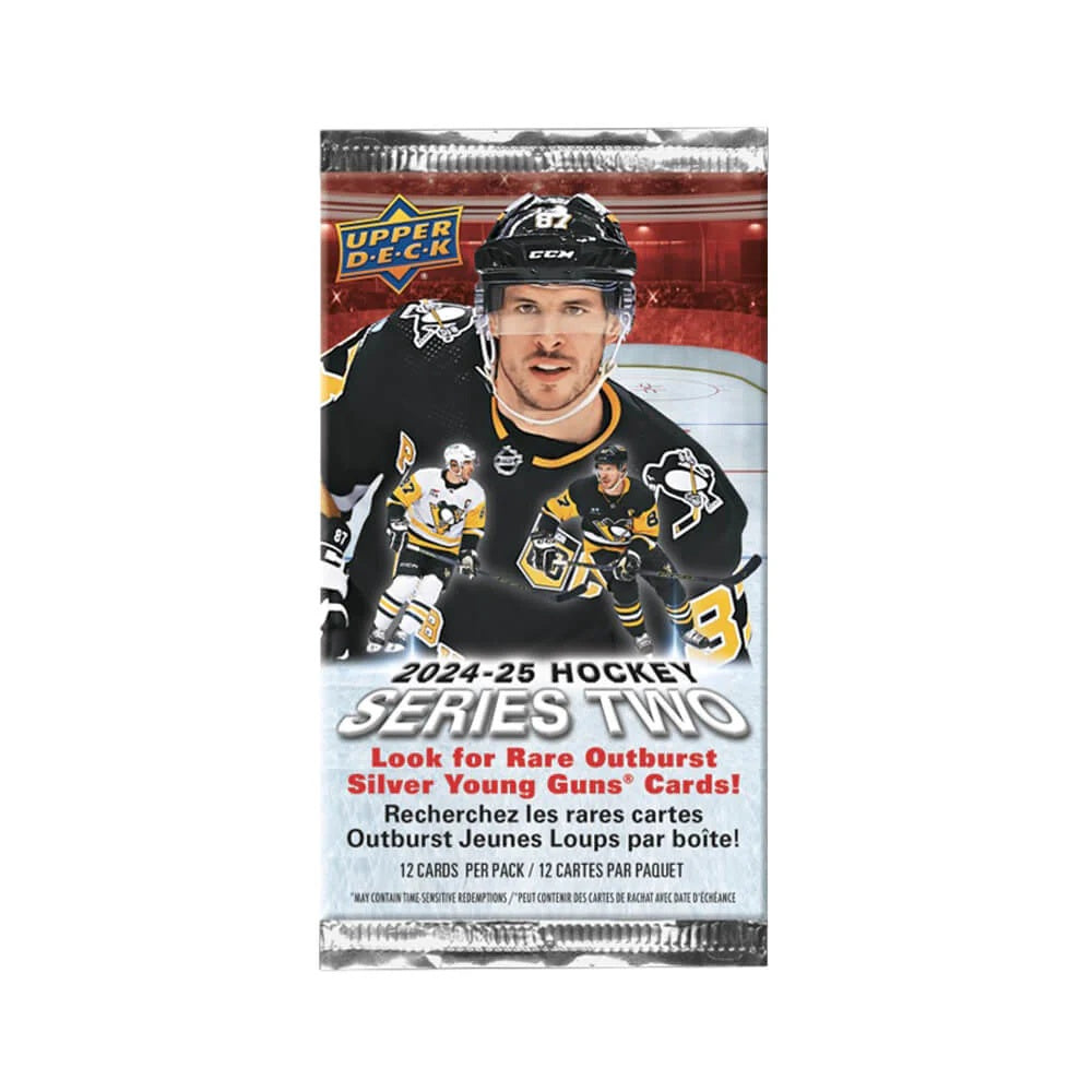 Upper Deck NHL Series 2 Hockey Cards 2024-25 Sidney Crosby