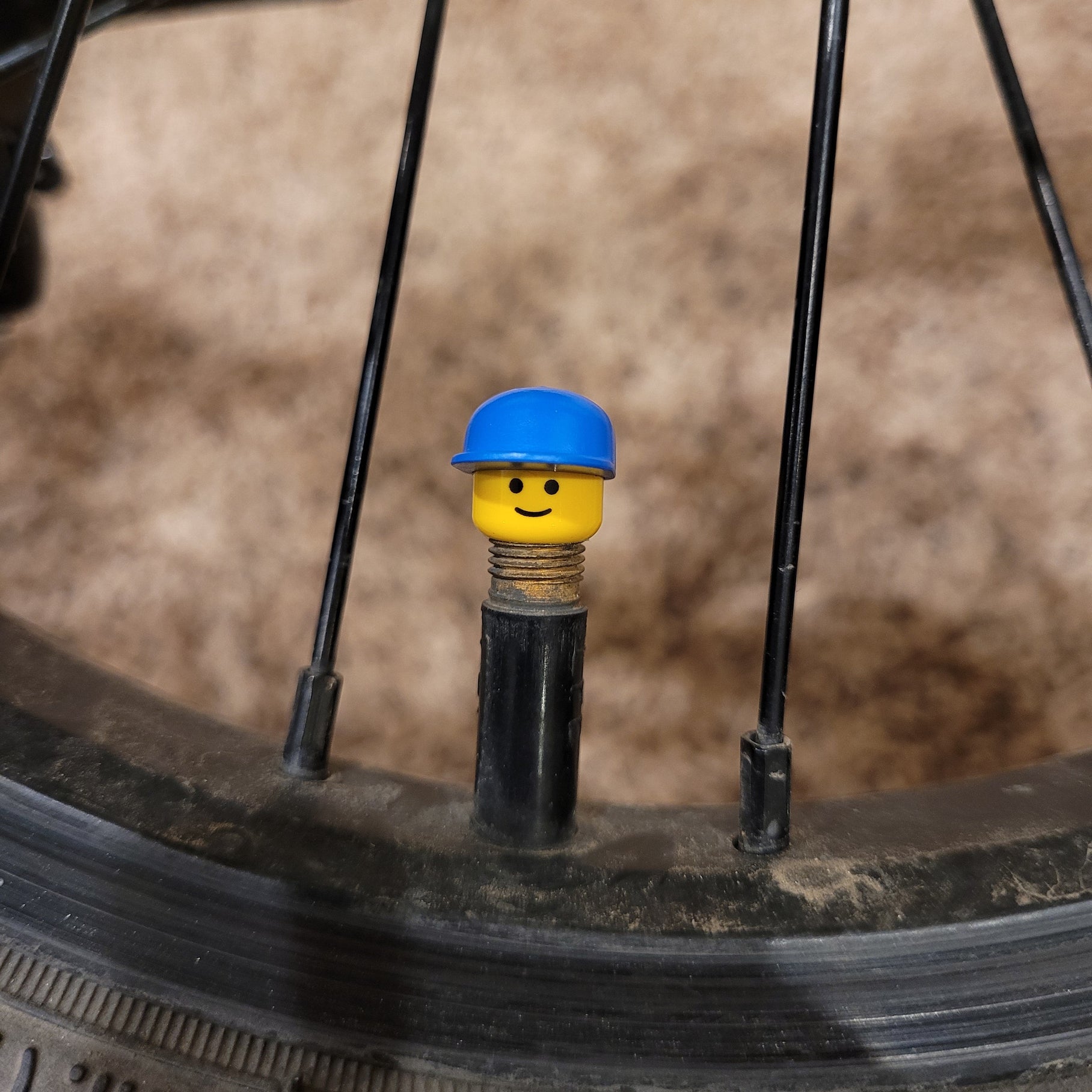 ValveHeadz Custom Valve Cap Blue Classic Ball Cap