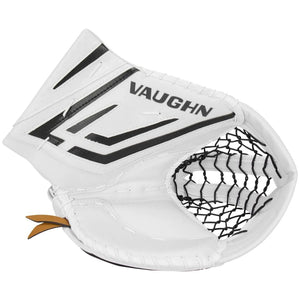 Vaughn Junior Velocity VX1 Hockey Goalie Trapper catcher glove white black