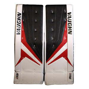 Vaughn Senior Ion Pro Select Hockey Goalie Pad White/Black/Red