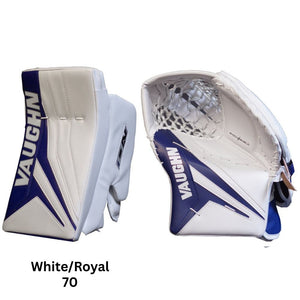 Vaughn Senior Ion Pro Select Hockey Goalie Trapper+Blocker White/Royal