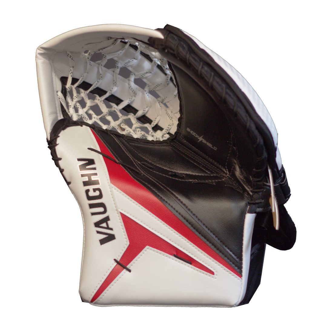 Vaughn Senior Ion Pro Select Hockey Goalie Trapper White/Black/Red