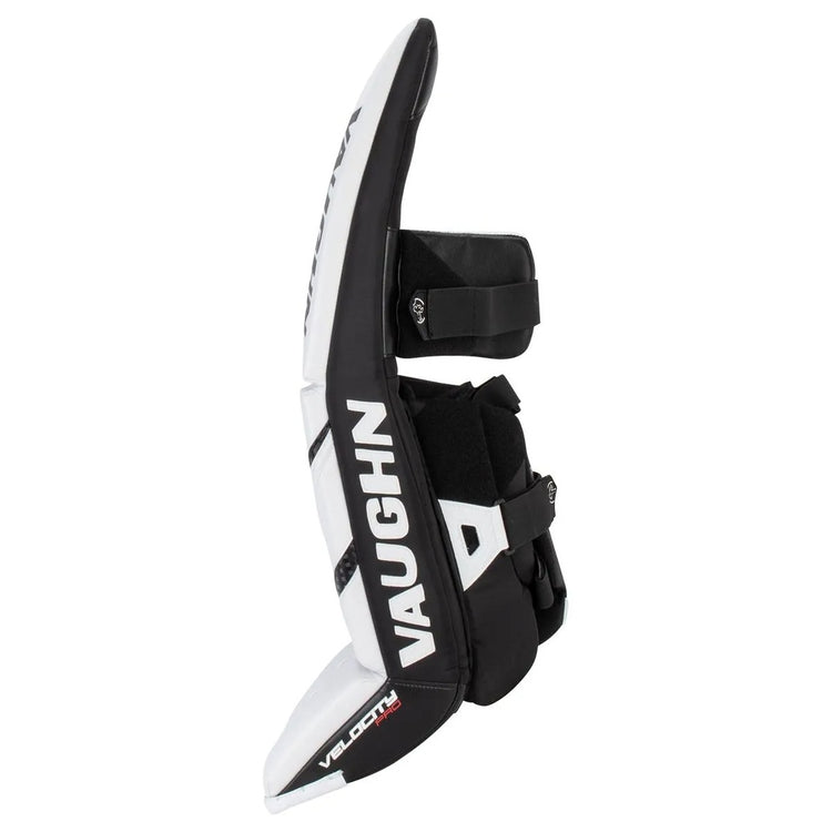 Vaughn Senior Velocity VX1 Pro Hockey Goalie Pads white black