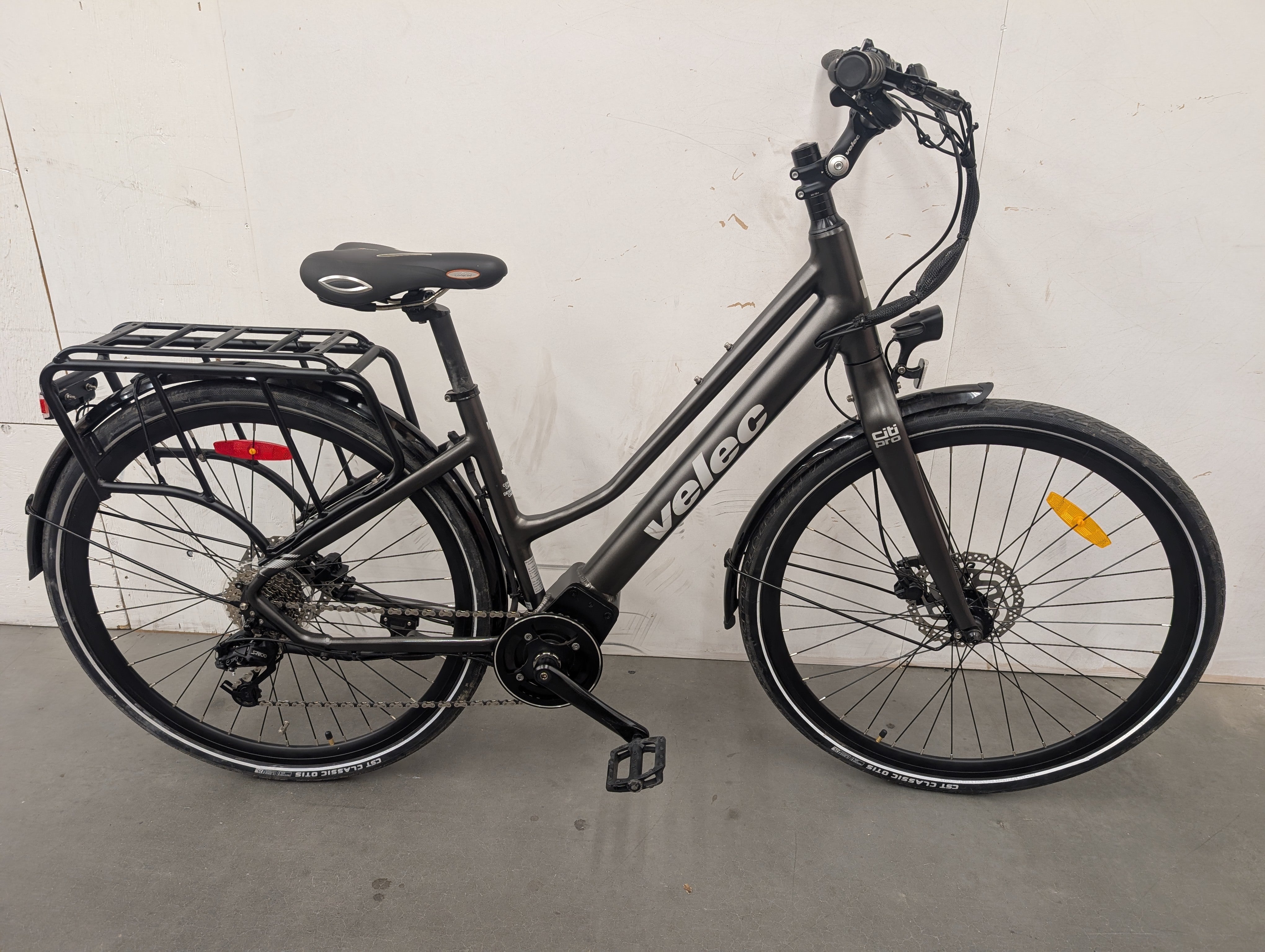 Velec Citi Pro Step-Thru Grey Medium USED Electric Bike