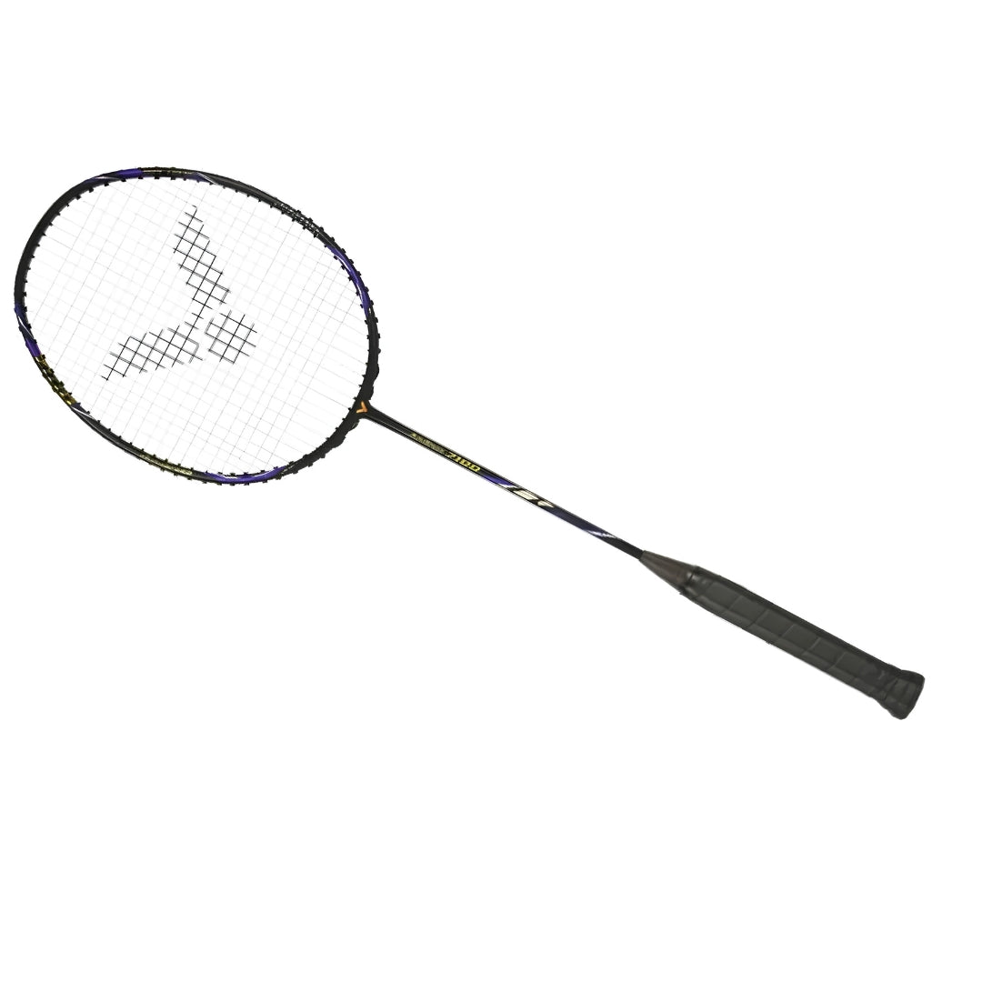 Victor ARS-7100 Strung Badminton Racquet blue