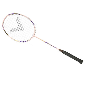 Victor ARS-7100 Strung Badminton Racquet pink