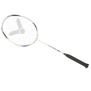 Victor ARS-7100 Strung Badminton Racquet white
