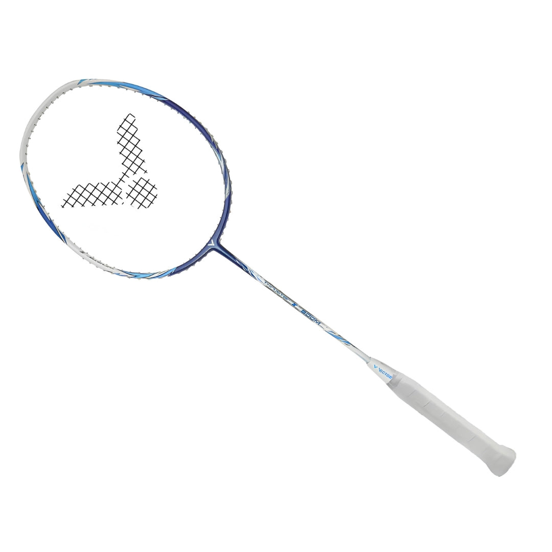 Victor TK-Boom Strung Badminton Racquet blue/grey
