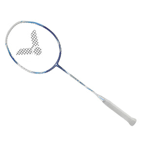 Victor TK-Boom Strung Badminton Racquet blue/grey