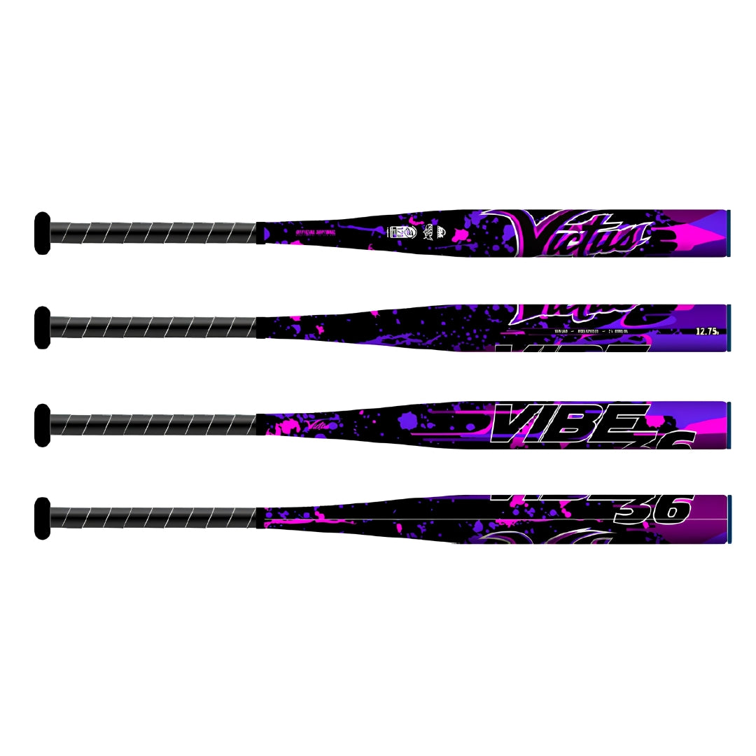Victus Vibe 36 1PC Slo-Pitch Bat black/purple/pink