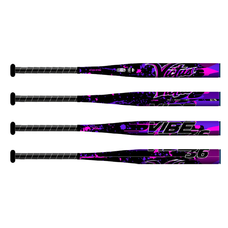 Victus Vibe 36 1PC Slo-Pitch Bat black/purple/pink