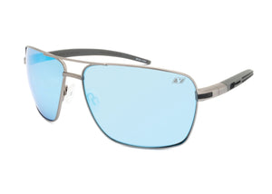 Vigor Brush Baseball Sunglasses Polarized Sea Blue