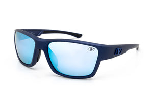 Vigor Rookery Baseball Sunglasses Polarized Sea Blue