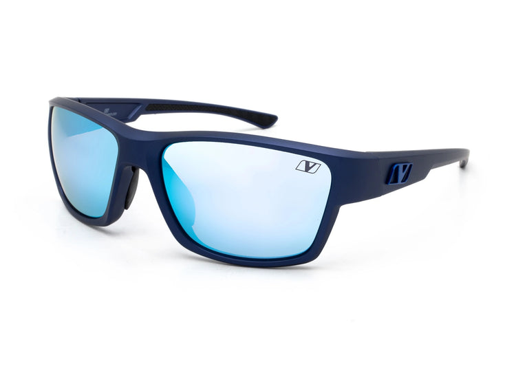 Vigor Rookery Baseball Sunglasses Polarized Sea Blue