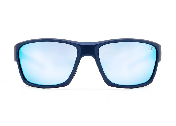 Vigor Rookery Baseball Sunglasses Polarized Sea Blue