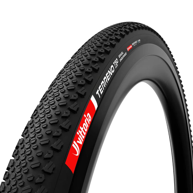 Vittoria 700C Terreno T50 Tubeless Ready Gravel Endurance Tire black