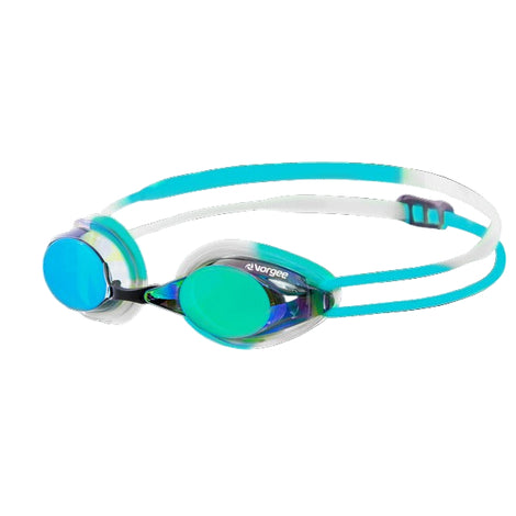 Vorgee Missile Fuze Polychromatic Lens Swim Goggle Aqua White