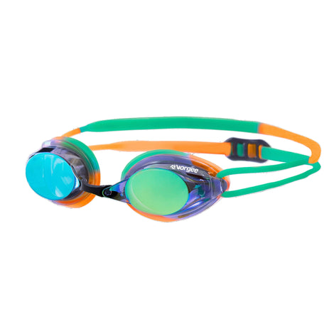 Vorgee Missile Fuze Polychromatic Lens Swim Goggle Teal Orange