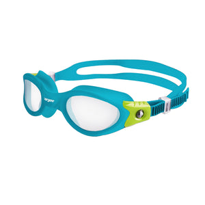 Vorgee Vortech Clear Lens Swim Goggle Blue Lime green