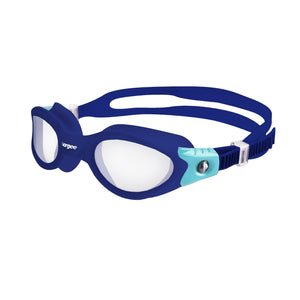 Vorgee Vortech Clear Lens Swim Goggle Nvy Blue