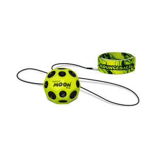 Waboba Bounceback x Moon Ball Black blue yellow black