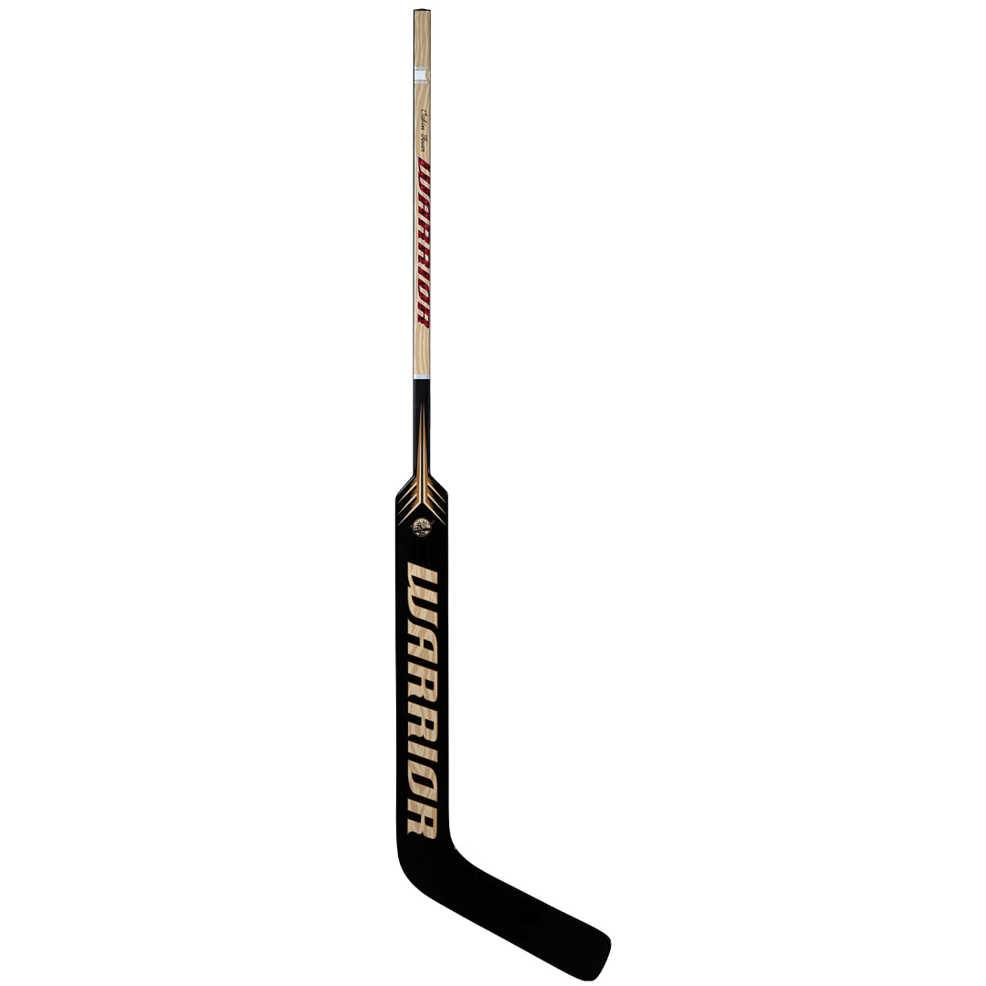 Warrior Intermediate Cabin Fever Tan/Black Hockey Goalie Stick black brown red