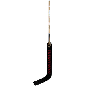 Warrior Intermediate Cabin Fever Tan/Black Hockey Goalie Stick black brown red