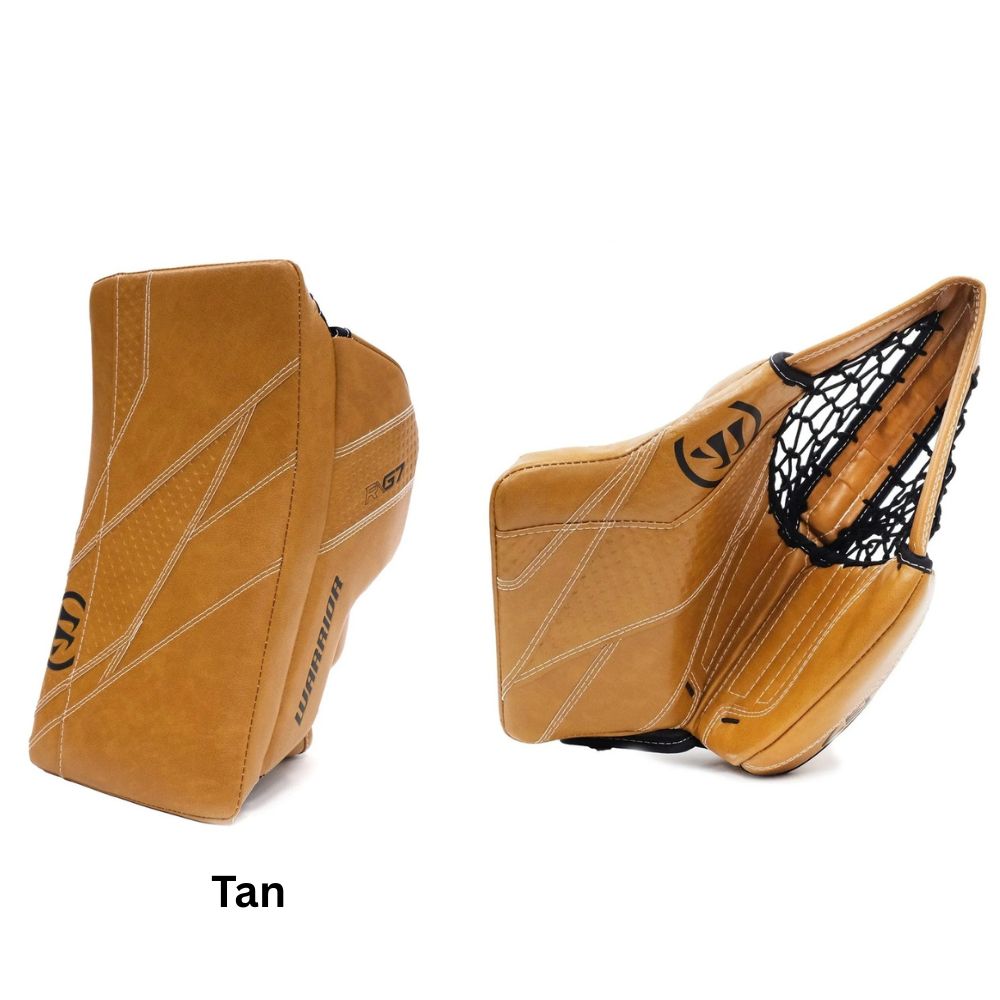 Warrior Intermediate G7 Pro Hockey Goalie Trapper+Blocker