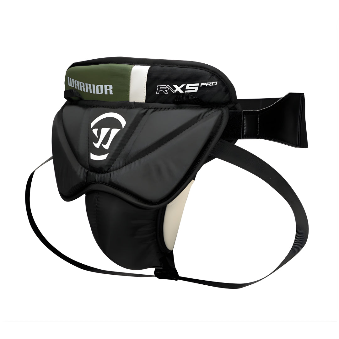 Warrior Intermediate X5 PRO hockey Goalie Jock black/green